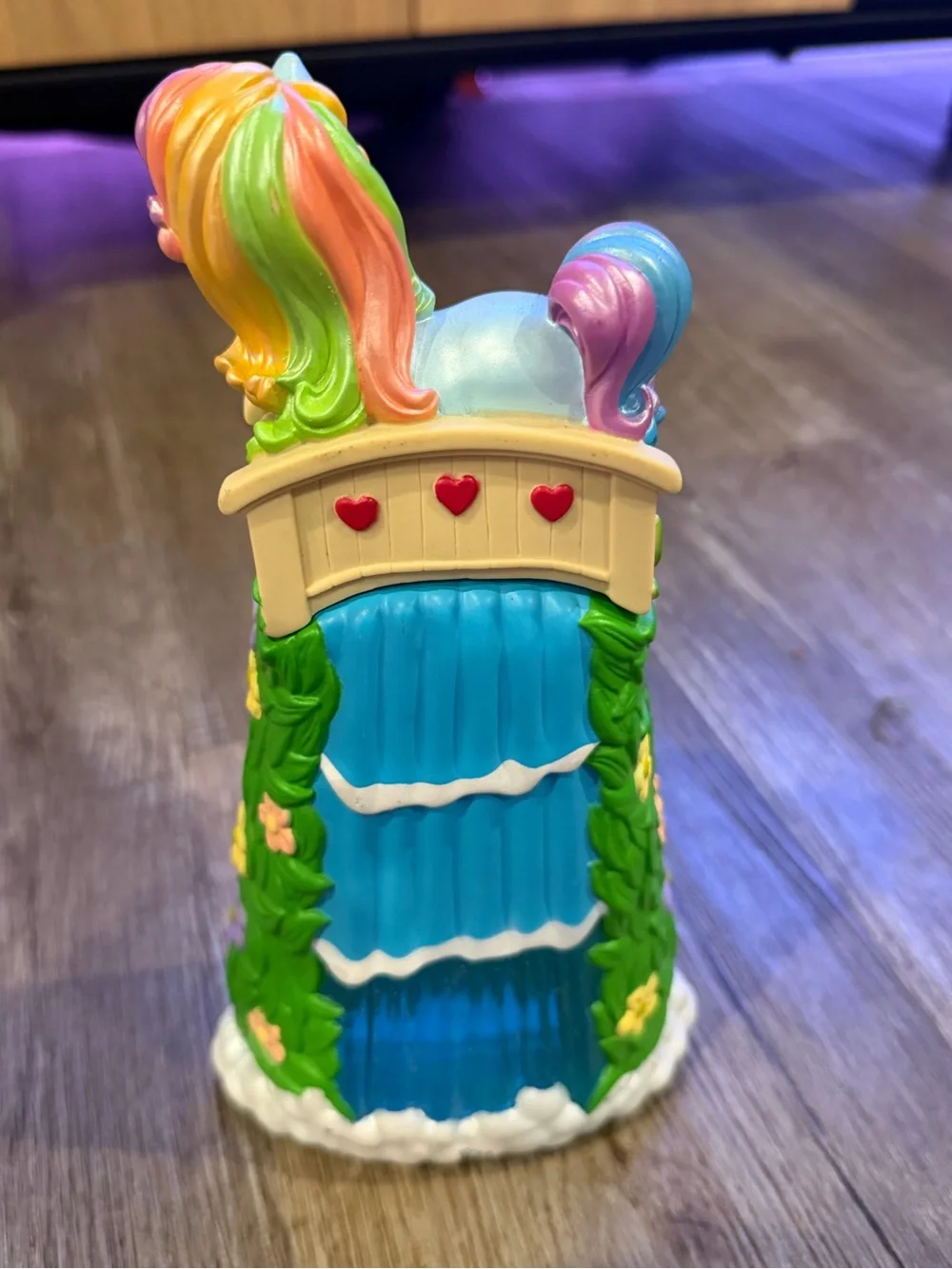 My Little Pony Rainbow Pastel Pony Bath soap dispenser Blue Waterfall